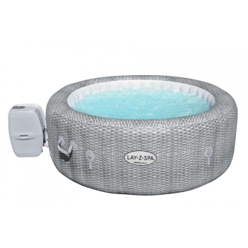 Honolulu Lay-Z-Spa AirJet Jacuzzi z Masażem BESTWAY 4-osobowe + Pokrywa + Pompa + Filtr